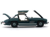 1954 Mercedes-Benz 300 SL Gullwing W198 dark green 1:18 Norev diecast Scale Model collectible