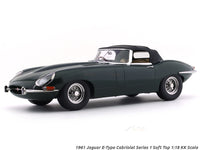 1961 Jaguar E-Type Cabriolet Series 1 Soft Top 1:18 KK Scale diecast Scale Model