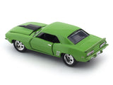 1969 Chevrolet Camaro SS RS 396 green 1:64 M2 Machines diecast scale model collectible