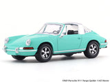 1969 Porsche 911 Targa Spider green 1:43 Norev scale model car collectible