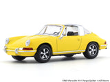 1969 Porsche 911 Targa Spider yellow 1:43 Norev scale model car collectible