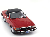 1979 Mercedes-Benz 450 SL R107 red 1:18 Norev diecast Scale Model collectible