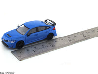 2023 Honda Civic Type R Boost blue pearl 1:64 Para64 diecast scale model car