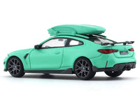 BMW M4 G82 green 1:64 Time Micro diecast scale model car
