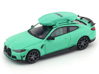 BMW M4 G82 green 1:64 Time Micro diecast scale model car
