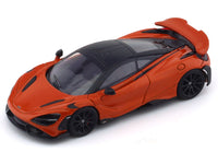 McLaren 765LT orange 1:64 LCD diecast scale model car