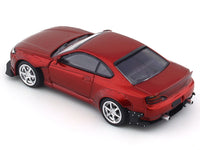 Nissan Silvia S15 red 1:64 Street Weapon diecast scale model car