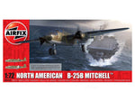 North American B-25B Mitchell 1:72 Airfix plastic model kit fighter jet