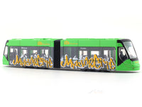 Siemens Avenio Tram green 1:100 Majorette scale model bus