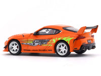 Toyota Supra A90 with Figure 1:64 Time Micro diecast scale model car