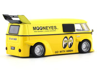 Volkswagen T1 Mooneyes yellow 1:64 Ghost Player diecast scale model