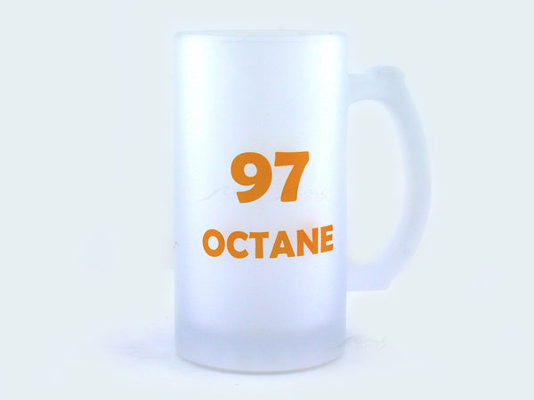 97 Octane Custom design 450ml beer mug