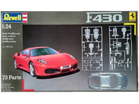 Ferrari F430 1:24 Revell plastic scale model cars kit